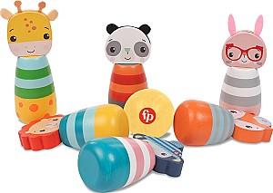 Set de jucarii Fisher  price Wooden Character Skittles 72030A