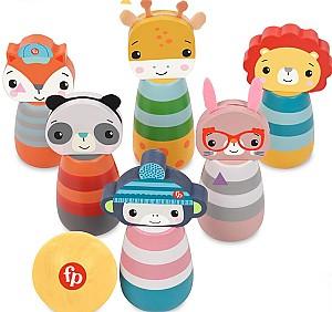 Set de jucarii Fisher  price Wooden Character Skittles 72030A