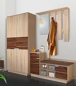 Antreu Modern Visit Stejar Sonoma (Bej)/Makassar (Maro)