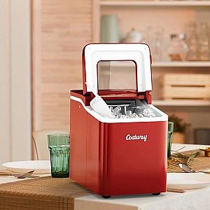 Aparat de facut gheata Costway EP24744DE-RE Red