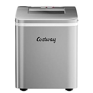 Aparat de facut gheata Costway EP24744DE-SL Silver