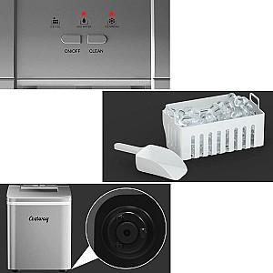 Aparat de facut gheata Costway EP24744DE-SL Silver