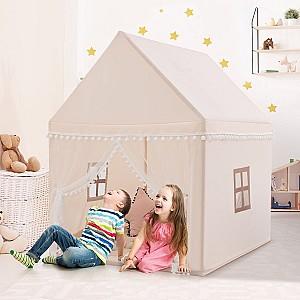 Cort pentru copii Costway HW67015CF Beige
