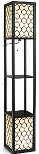 Lampadar Costway EU10046DE Alb/Negru