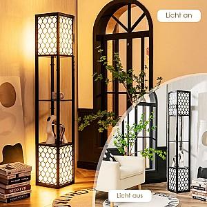 Lampadar Costway EU10046DE Alb/Negru
