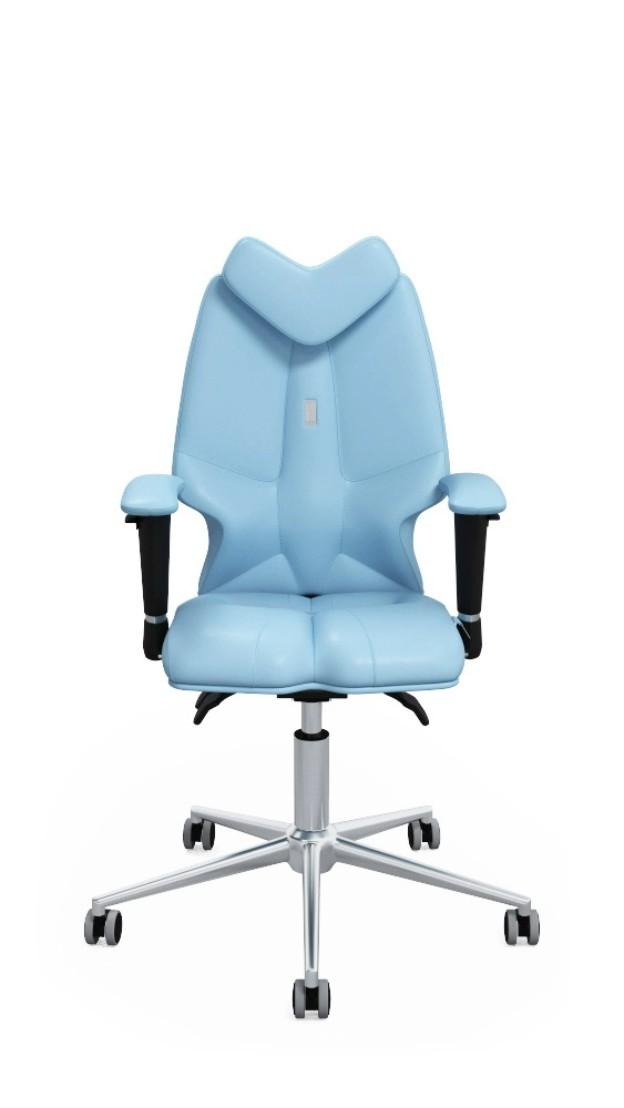Fotoliu de birou Kulik System Fly Albastru deschis
