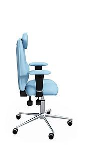 Fotoliu de birou Kulik System Fly Albastru deschis