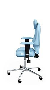 Fotoliu de birou Kulik System Fly Albastru deschis