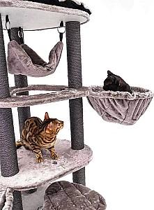 Ansamblu pentru pisici PETREBELS Kings&Queens Catharina 160 Cappuccino