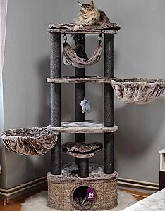 Ansamblu pentru pisici PETREBELS Kings&Queens Catharina 160 Cappuccino