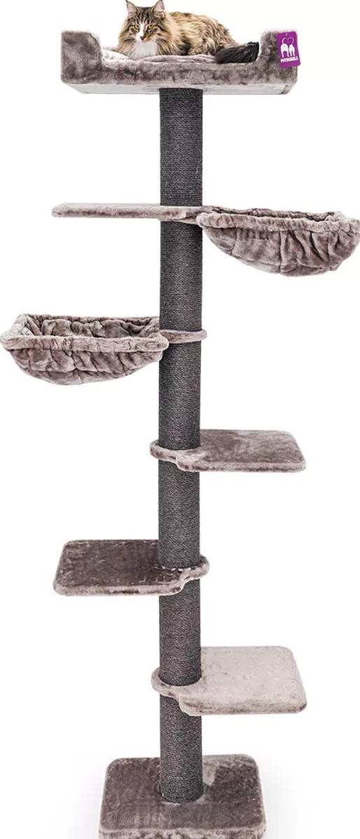 Ansamblu pentru pisici PETREBELS Kings&Queens Alexis 224 Cappuccino