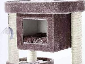 Ansamblu pentru pisici PETREBELS Sweet Petit Villa 150 Cappuccino