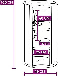 Ansamblu pentru pisici PETREBELS Champions Only Superdome 100 Cappuccino