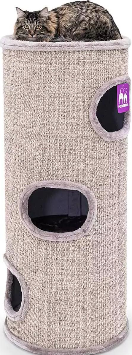 Ansamblu pentru pisici PETREBELS Champions Only Dome 110 Cappuccino