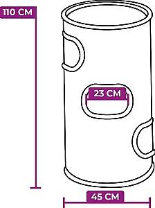 Ansamblu pentru pisici PETREBELS Champions Only Dome 110 Cappuccino