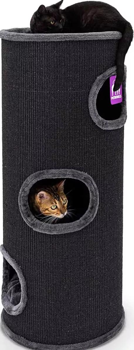 Ansamblu pentru pisici PETREBELS Champions Only Dome 110 Pepper