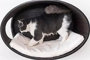 Pat pentru pisica PETREBELS Oval Office 60 Wenge
