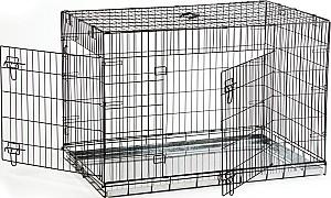 Cusca pentru caini Beeztees BENCH 2-DOORS Black (715804)