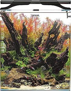 Acvariu Aquael OPTIBENT Set 30 negru