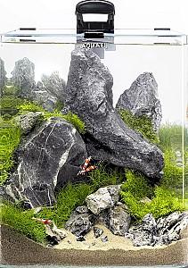 Acvariu Aquael OPTIBENT Set 30 negru