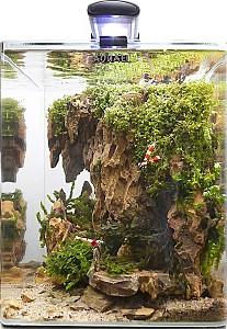 Acvariu Aquael OPTIBENT Set 20 negru