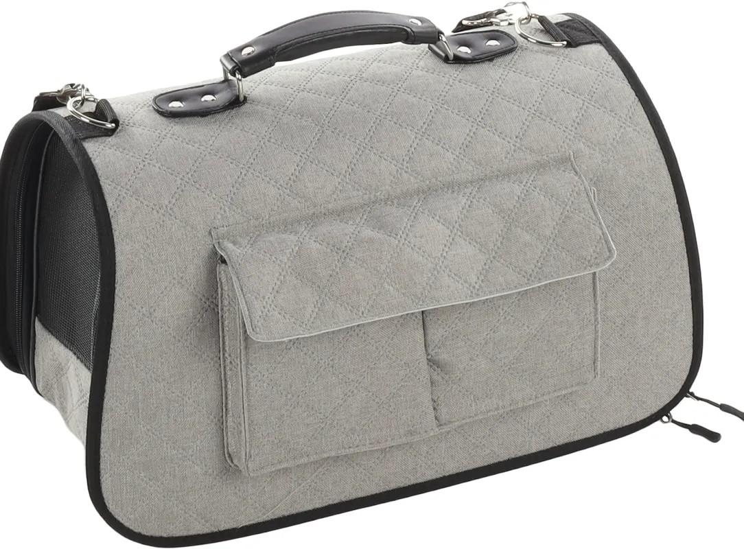 Transportator de caini Flamingo AMY Grey
