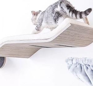 Ansamblu pentru pisici PETREBELS Wave 70 Old Grey