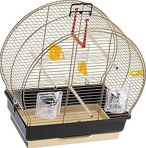 Colivie pentru pasari Ferplast LUNA 2 Antique Brass