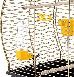 Colivie pentru pasari Ferplast LUNA 2 Antique Brass