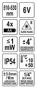 Nivel laser Yato YT-30435