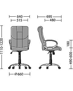 Fotoliu de birou Nowy Styl Morfeo Eco 07