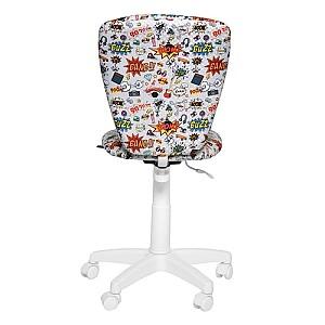 Fotoliu de birou Nowy Styl Polly GTS White CM-02