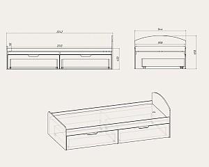 Pat copii KompaniT 90+2 Nimfea Alba
