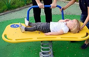 Balansor de exterior PlayPark Snowboard