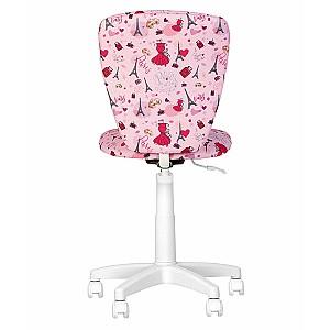 Fotoliu de birou DP Polly GTS White Kids CM-04