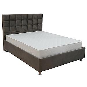 Pat VLM Nora 3D (163607) + Clasic 150x200 (2415), tapitat, de 2 persoane, cu saltea