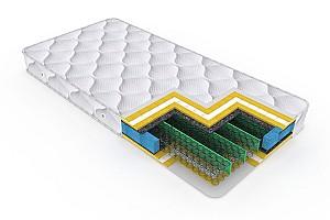 Pat VLM Mert-6 (163613)+ Clasic 160x200 (55586), tapitat, de 2 persoane, cu saltea