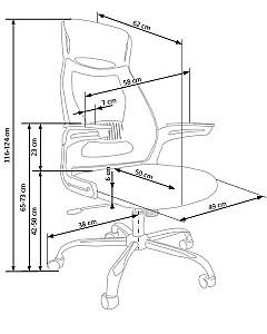 Fotoliu de birou Halmar Solaris