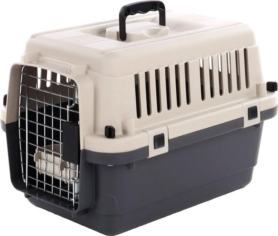 Transportator de pisici Flamingo NOMAD XS Grey