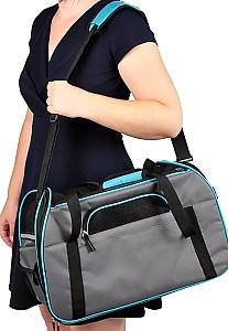 Transportator de pisici Flamingo LENIE Grey