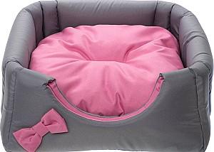 Pat pentru pisica Comfy by Aquael LOLA TRIO Grey/Pink