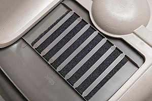 Litiera acoperita pentru pisici Beeztees NESTOR Happy Planet Grey