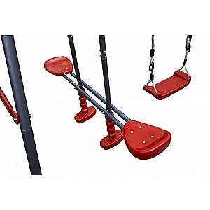 Complex de joacă 4iQ Group Max XXXL Red/Black