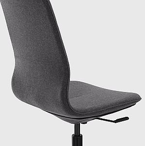 Fotoliu de birou IKEA Langfjall rotativ Gunnared Gri Inchis/Negru