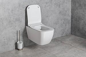 Vas WC Isvea Cubo Clear Rimless Slim