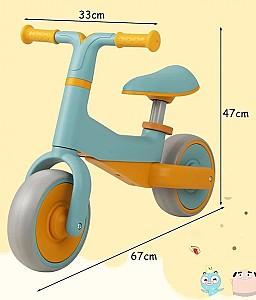 Bicicleta fara pedale Costway BC10193BL Blue