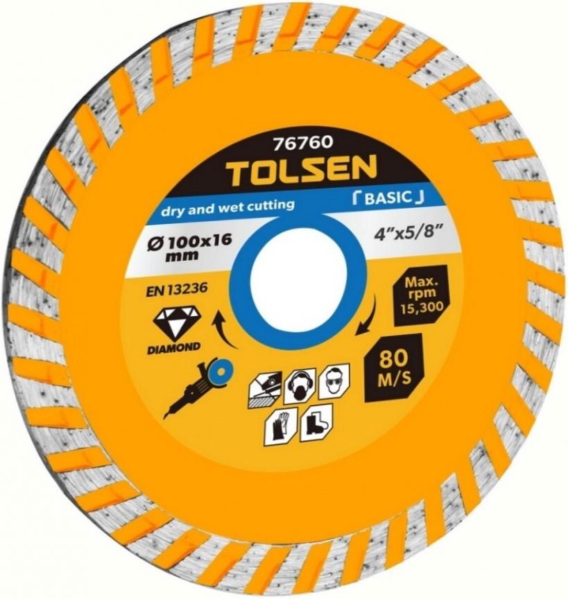 Disc de taiere Tolsen Turbo 230x22,2mm