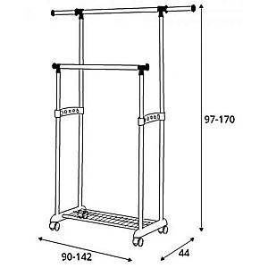 Cuier Halmar WU11 Negru