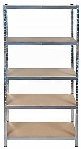 Rafturi pentru depozitare Malatec 23766 220x100x45cm Silver/Brown