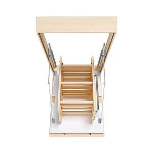 Scara mansarda Bukwood LUXE Mini 80x90cm